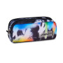 ASTUCCIO scuola BUSTINA DOPPIA seven BUZZY NOTE pencil case BOY portapenne doppio