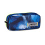 ASTUCCIO scuola BUSTINA DOPPIA seven BLU FUSION pencil case BOY portapenne doppio