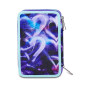 ASTUCCIO triplo scomparto LOVEPASS GIRL con 3 zip SEVEN completo di materiale SCUOLA