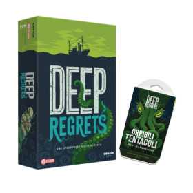 DEEP REGRETS uno sventurato gioco di pesca in italiano + mini espansione ORRIBILI TENTACOLI