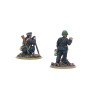SOVIET NAVAL BRIGADE FORWARD OBSERVER TEAM set di miniature IN RESINA warlord games BOLT ACTION età 14+