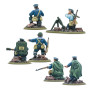 SOVIET NAVAL BRIGADE WEAPON TEAMS set di miniature IN RESINA warlord games BOLT ACTION età 14+