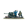 ZIS-3 DIVISIONAL GUN WITH SOVIET NAVAL BRIGADE CREW set di miniature IN RESINA E METALLO warlord games BOLT ACTION età 14+