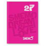 DIARIO per l'anno scolastico 2026 2027 datato ROSA E BIANCO scuola SMEMO smemoranda LITE da 16 mesi DREAM & LOVE