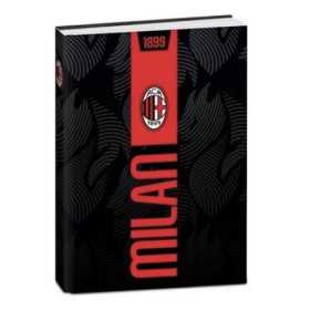 DIARIO non datato MILAN da 12 mesi SCUOLA giornaliero 2026 2027 seven STRISCIA SCUDETTO calcio STANDARD