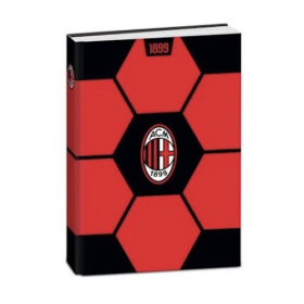 DIARIO non datato MILAN da 12 mesi SCUOLA giornaliero 2026 2027 seven PALLONE SCUDETTO calcio STANDARD