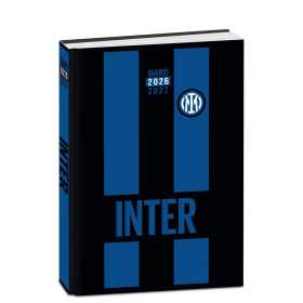 DIARIO non datato INTER da 12 mesi SCUOLA giornaliero 2026 2027 seven STRISCE calcio STANDARD