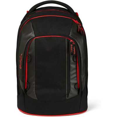 ZAINO scuola SATCH PACK ergonomico FIRE PHANTOM 2025 in materiale riciclato NERO