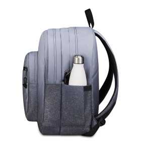 ZAINO invicta JELEK fantasy SHINE backpack GRIGIO scuola GRS jet black