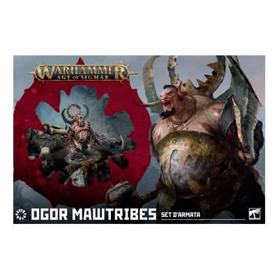 OGOR MAWTRIBES army SET D'ARMATA citadel IN ITALIANO warhammer AGE OF SIGMAR età 12+