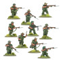 GURKHA set di miniature INFANTRY PLATOON warlord games BOLT ACTION età 14+