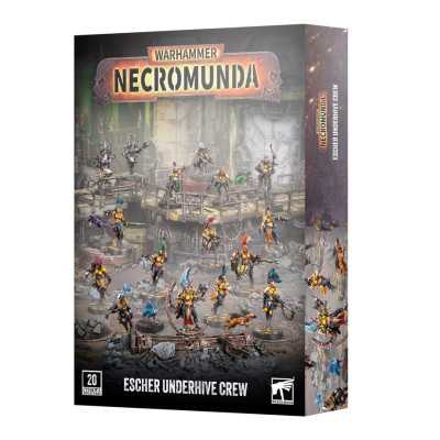 ESCHER UNDERHIVE CREW set di miniature CITADEL warhammer NECROMUNDA età 12+