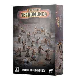 DELAQUE UNDERHIVE CREW set di miniature CITADEL warhammer NECROMUNDA età 12+