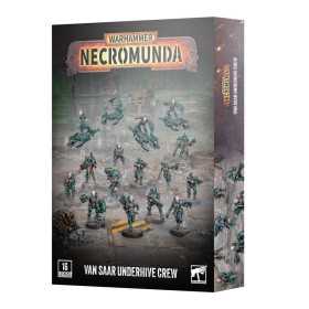 VAN SAAR UNDERHIVE CREW set di miniature CITADEL warhammer NECROMUNDA età 12+