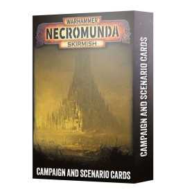 CAMPAIGN AND SCENARIO CARDS mazzo di carte IN INGLESE warhammer NECROMUNDA SKIRMISH età 12+