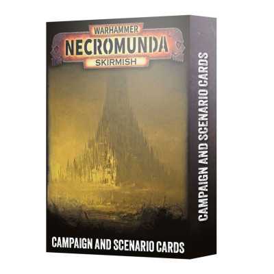 CAMPAIGN AND SCENARIO CARDS mazzo di carte IN INGLESE warhammer NECROMUNDA SKIRMISH età 12+