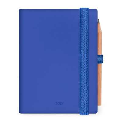 AGENDA 2027 legami ECLECTIC BLUE bigiornaliera 2-DAY da 12 mesi MINI blu