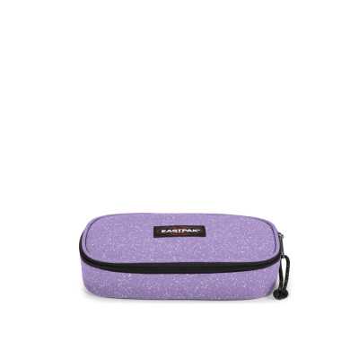 ASTUCCIO eastpak OVAL SINGLE portapenne con zip SPARKLY DAHLIA viola