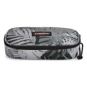 ASTUCCIO eastpak OVAL SINGLE portapenne con zip BRIZE RETRO DARK grigio