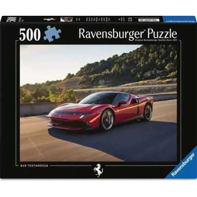 PUZZLE 500 PEZZI ravensburger FERRARI 849 TESTAROSSA originale JIGSAW supercar