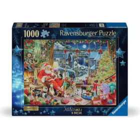 PUZZLE 1000 PEZZI ravensburger SANTA TAKES A BREAK originale 70 X 50 CM christmas n30 NATALE limited edition
