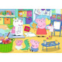 PUZZLE 24 PEZZI ravensburger PEPPA PIG giant floor puzzle ORIGINALE 69 x 49 cm