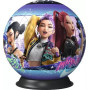 PALLA K-POP DEMON HUNTERS ravensburger 3D PUZZLE senza colla 73 PEZZI età 6+
