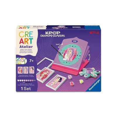 CREART ATELIER kit artistico K-POP DEMON HUNTERS ravensburger SET DI PITTURA età 7+