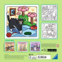 COZY COLORING kit artistico NAUGHTY CATS ravensburger HIKARU KOTZ da colorare