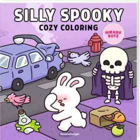 COZY COLORING kit artistico SILLY SPOOKY ravensburger HIKARU KOTZ da colorare