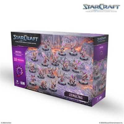 STARCRAFT set di miniature ZERGLING archon studio SET DI MINIATURE età 14+