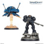 STARCRAFT set di miniature JIM RAYNOR AND POINT DEF DRONE archon studio SET DI MINIATURE età 14+