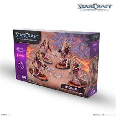 STARCRAFT set di miniature HYDRALISK archon studio SET DI MINIATURE età 14+