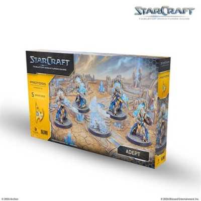 STARCRAFT set di miniature ADEPT archon studio SET DI MINIATURE età 14+