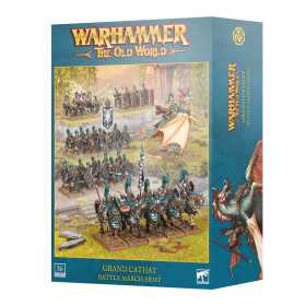 BATTLE MARCH ARMY armies of GRAND CATHAY warhammer THE OLD WORLD età 12+