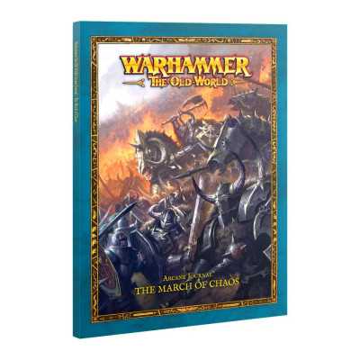 THE MARCH OF CHAOS manuale ARCANE JOURNAL warhammer THE OLD WORLD età 12+