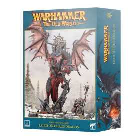 LORD ON CHAOS DRAGON miniatura WARRIORS OF CHAOS warhammer THE OLD WORLD età 12+