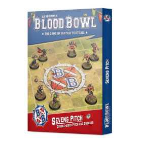 SEVENS double sided pitch and dugouts BLOOD BOWL games workshop IN INGLESE età 12+