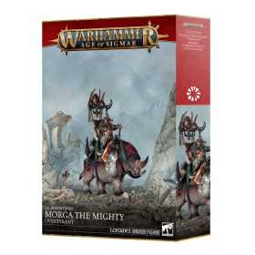 MORGA THE MIGHTY la possente GRANTIRANNA overtyrant OGOR MAWTRIBES warhammer AGE OF SIGMAR età 12+