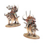 PREDONI cavalieri SU AZZANNATORI maulbeast riders OGOR MAWTRIBES warhammer AGE OF SIGMAR età 12+