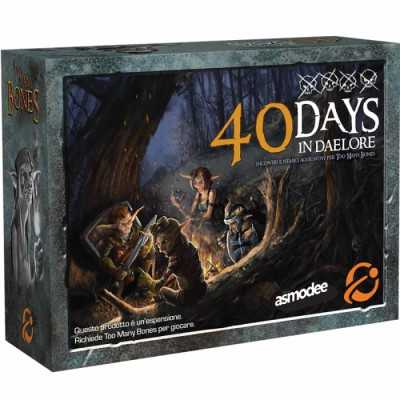 40 DAYS IN DAELORE espansione per TOO MANY BONES asmodee IN ITALIANO età 12+