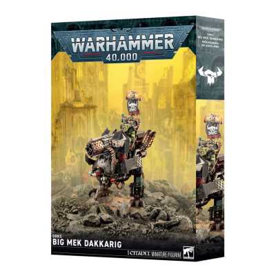 MAKKINA ZMITRAGLIONA DEL GRANDE MEK big mek dakkarig ORKS games workshop WARHAMMER 40K età 12+