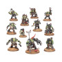 RAGAZZI orchi BOYZ set di miniature ORKS games workshop WARHAMMER 40K età 12+