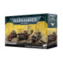 MOTOCIKLIZTI orchi WARBIKERS set di miniature ORKS games workshop WARHAMMER 40K età 12+