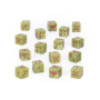 DADI DEGLI ORCHI dice set DA 16 DADI warhammer 40k ORKS età 12+