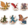 KING OF TOKYO GODZILLA mancalamaro GIOCO DA TAVOLO per famiglie IN ITALIANO età 8+