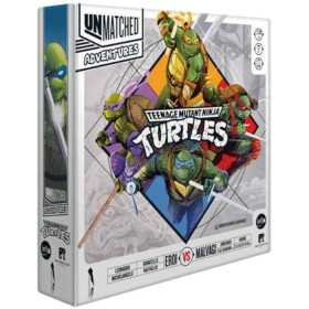 EROI VS MALVAGI unmatched adventures TEENAGE MUTANT NINJA TURTLES mancalamaro IN ITALIANO età 9+