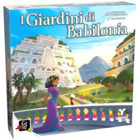 I GIARDINI DI BABILONIA gioco da tavolo CON LE CARTE ghenos games IN ITALIANO età 10+