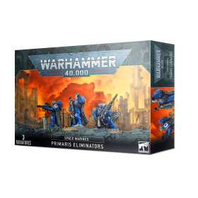 PRIMARIS ELIMINATORS 3 miniature SPACE MARINES citadel WARHAMMER 40K games workshop SNIPERS età 12+