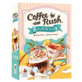 COFFEE RUSH GRAB & GO gioco da tavolo CON LE CARTE asmodee IN ITALIANO età 8+